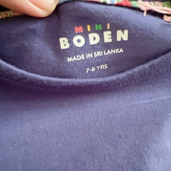 Mini Boden Halloween Twirly Shirt Starboard Blue Nutcracker Boy/ Girl 7Y- 8Y NEW - Picture 4 of 4